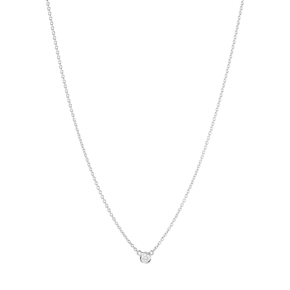 Georg Jensen Signature Diamonds Pendant 0,05ct. HG