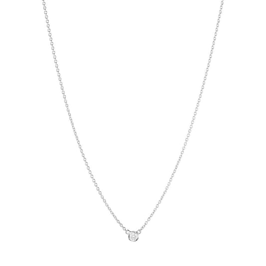 Georg Jensen Signature Diamonds Pendant 0,05ct. HG