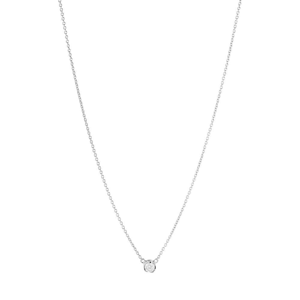 Georg Jensen Signature Diamonds Pendant 0,10ct. HG