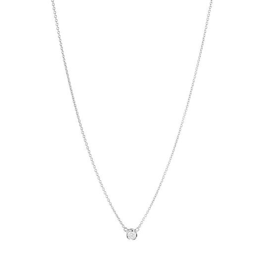 Georg Jensen Signature Diamonds Pendant 0,10ct. HG