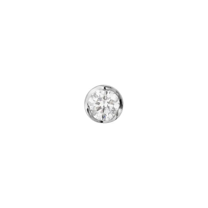 Georg Jensen Signature Diamonds Earstud 0,05ct. HG