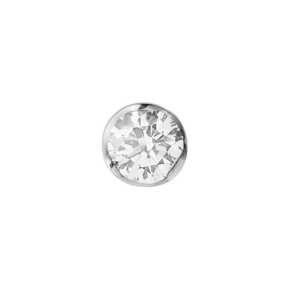 Georg Jensen Signature Diamonds Earstud  0,20ct. HG