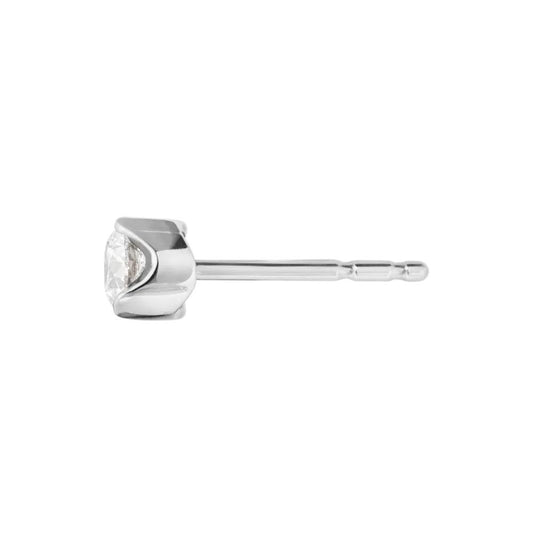 Georg Jensen Signature Diamonds Earstud  0,20ct. HG