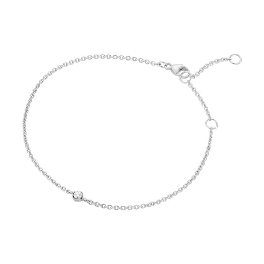 Georg Jensen Signature Diamonds Bracelet 0,05ct. HG