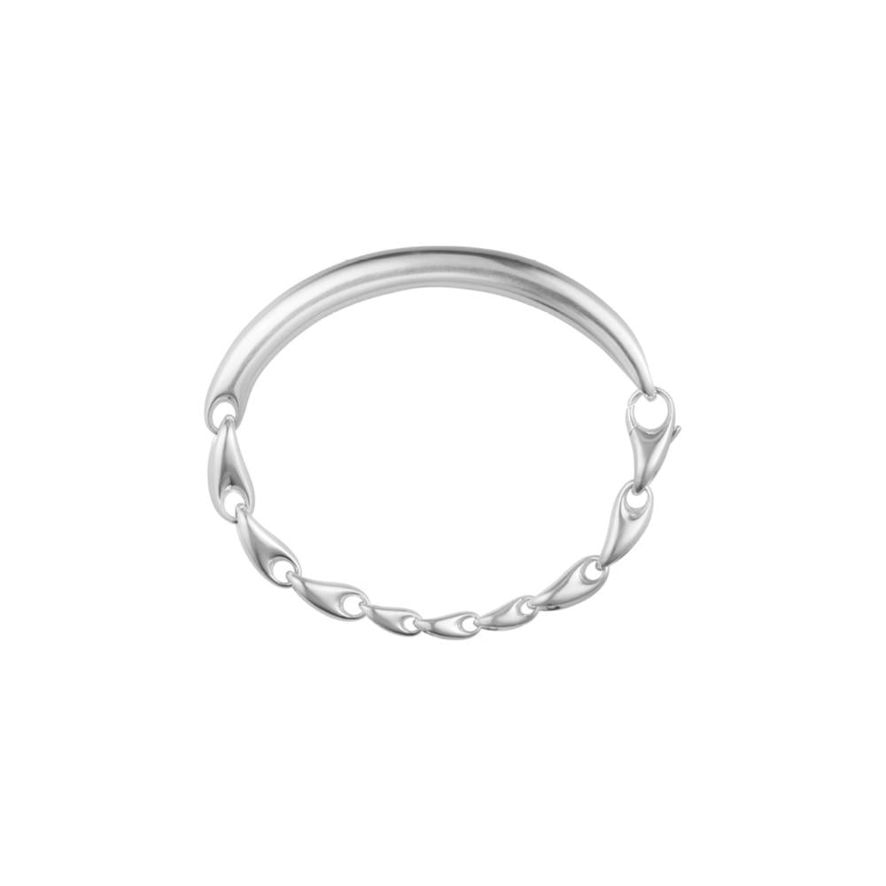 Georg Jensen Reflect Chain Link ID Bracelet silver