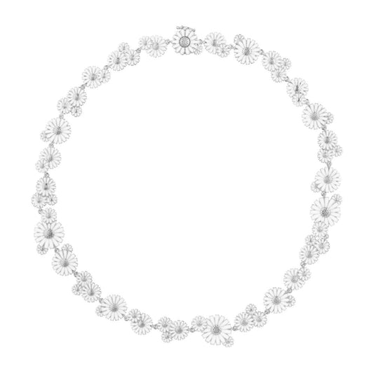 Georg Jensen Daisy Layred Necklace silver