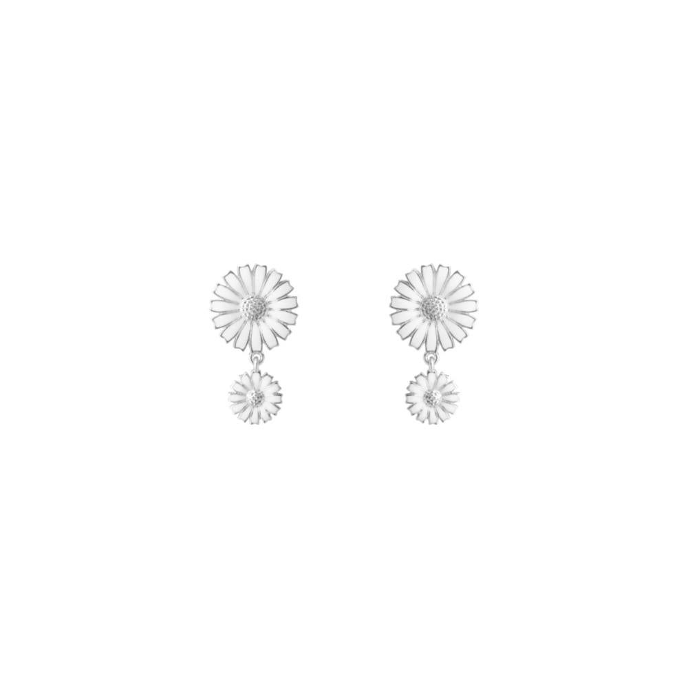 Georg Jensen Daisy Double Earring silver