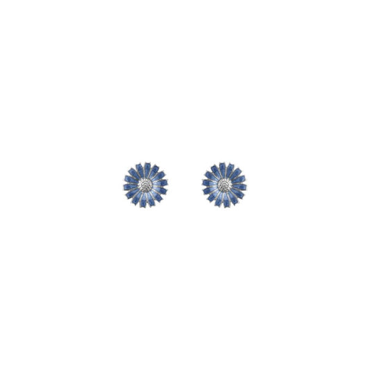 Georg Jensen Daisy Earstud Blue, RH 11mm
