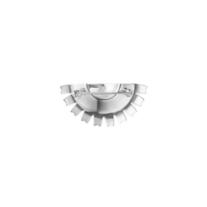 Outlet Georg Jensen Daisy Half Flower Blue Brooch silver