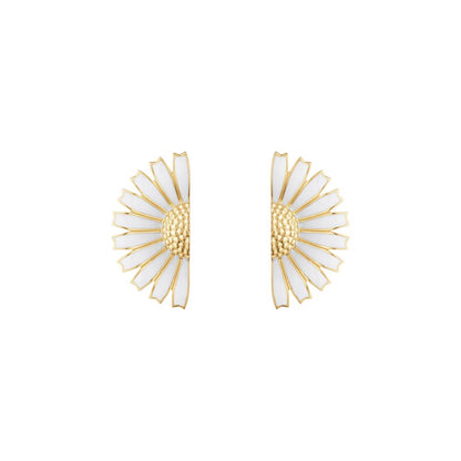 Georg Jensen Daisy Half Flower Earing silver