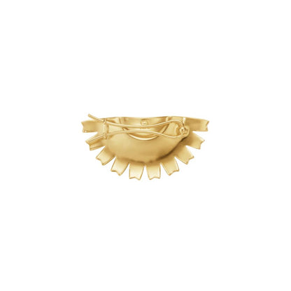 Outlet Georg Jensen Half Flower Hariclip silver