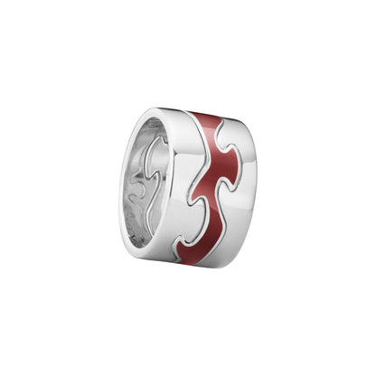 Georg Jensen Fusion Red Centre Ring