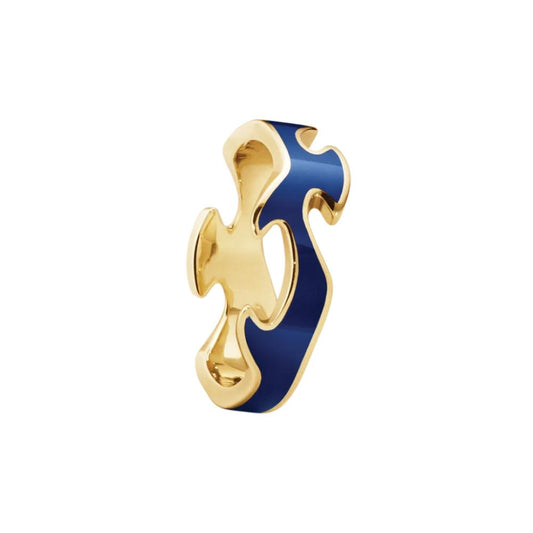 Georg Jensen Fusion Blue Centre Ring