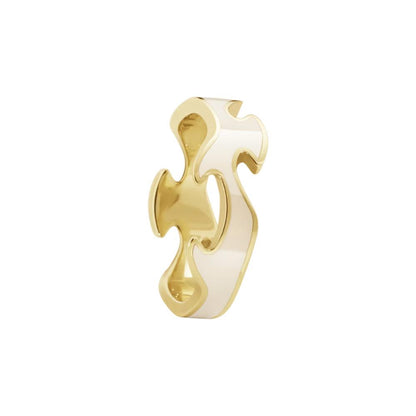 Georg Jensen Fusion Creme Centre Ring