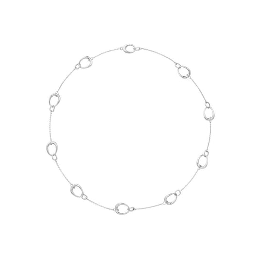 Georg Jensen Offsprings Necklace Medium Loops Silver