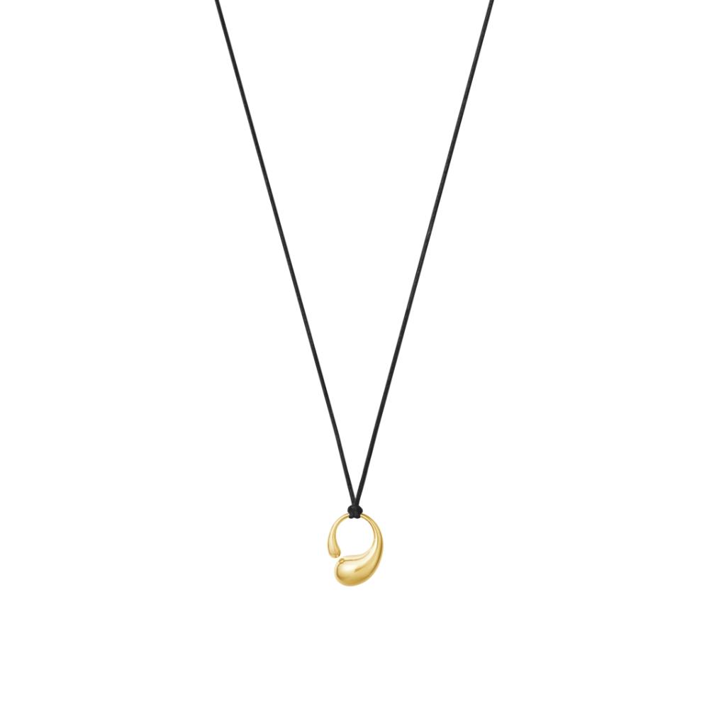 Georg Jensen Mercy Pendant Small on Cord YG