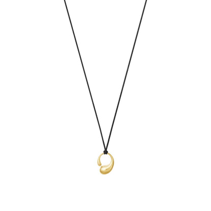 Georg Jensen Mercy Pendant Small on Cord YG
