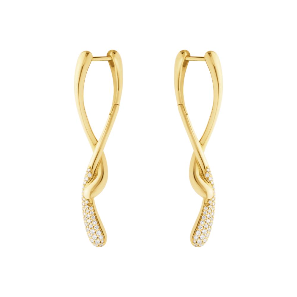 Georg Jensen Mercy Earring Diamond YG