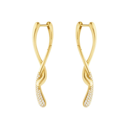 Georg Jensen Mercy Earring Diamond YG
