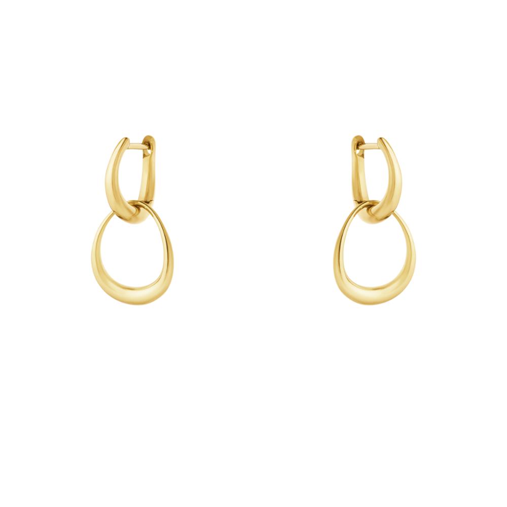 Georg Jensen Offspring Double Element Small Earring YG
