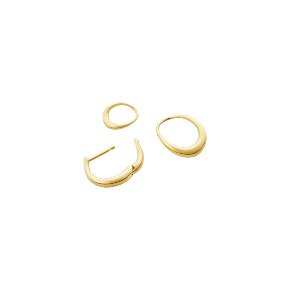 Georg Jensen Offspring Double Element Small Earring YG