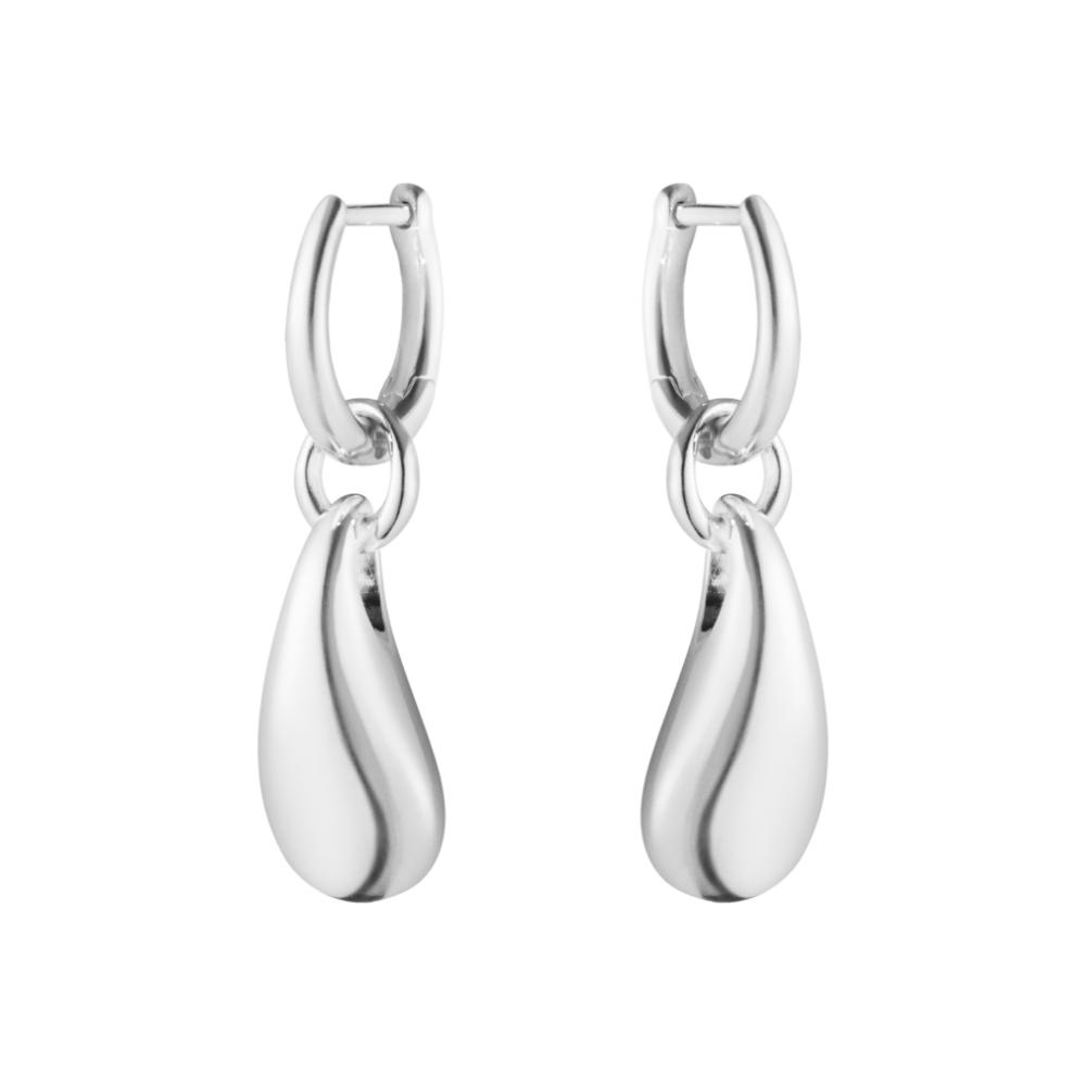Georg Jensen Reflect Single Drop Earring Silver