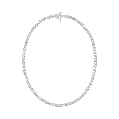 Georg Jensen WEFT Necklace Slim Single Link silver