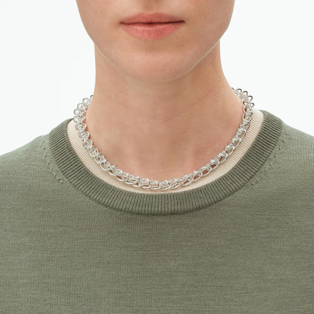 Georg Jensen WEFT halskæde med enkelt led