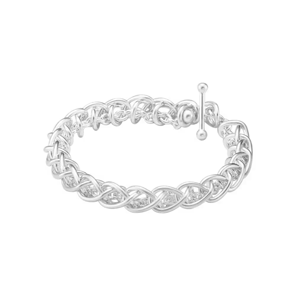 Georg Jensen WEFT armbånd med enkelt led