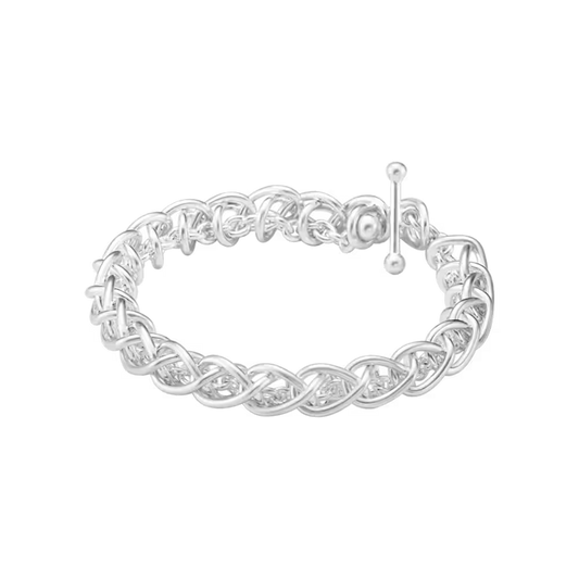 Georg Jensen WEFT armbånd med enkelt led