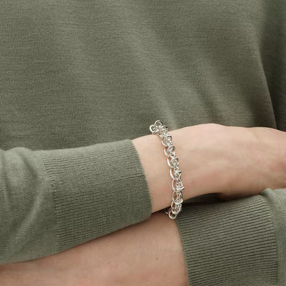 Georg Jensen WEFT armbånd med enkelt led