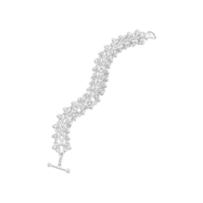 Georg Jensen WEFT armbånd med dobbelte led