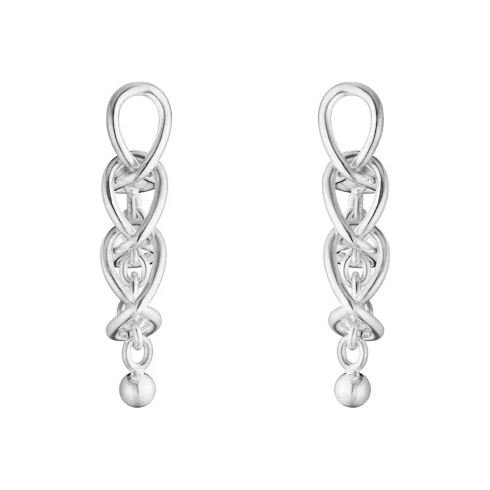 Georg Jensen WEFT armbånd med dobbelte led