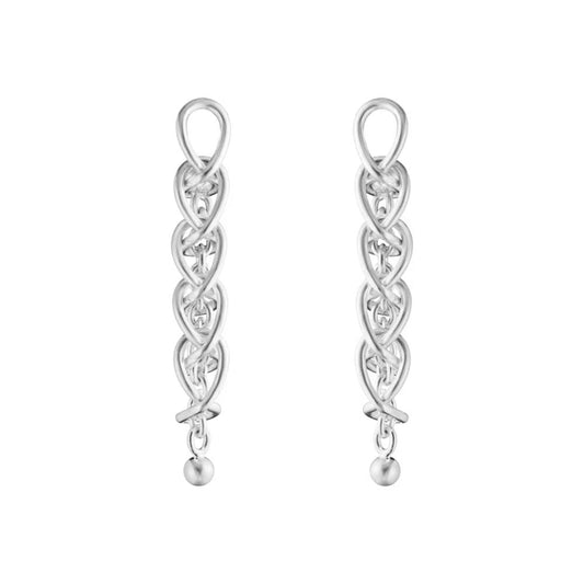 Georg Jensen WEFT Earring 5 Links silver