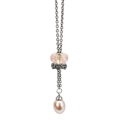 Trollbeads Fantasikæde med rosa ferskvandsperle