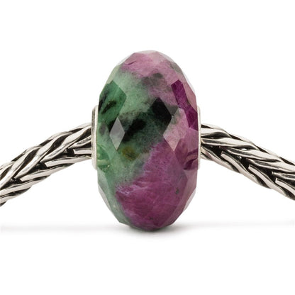 Trollbeads Ruby Zoisite Bead