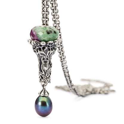 Trollbeads Ruby Zoisite Bead
