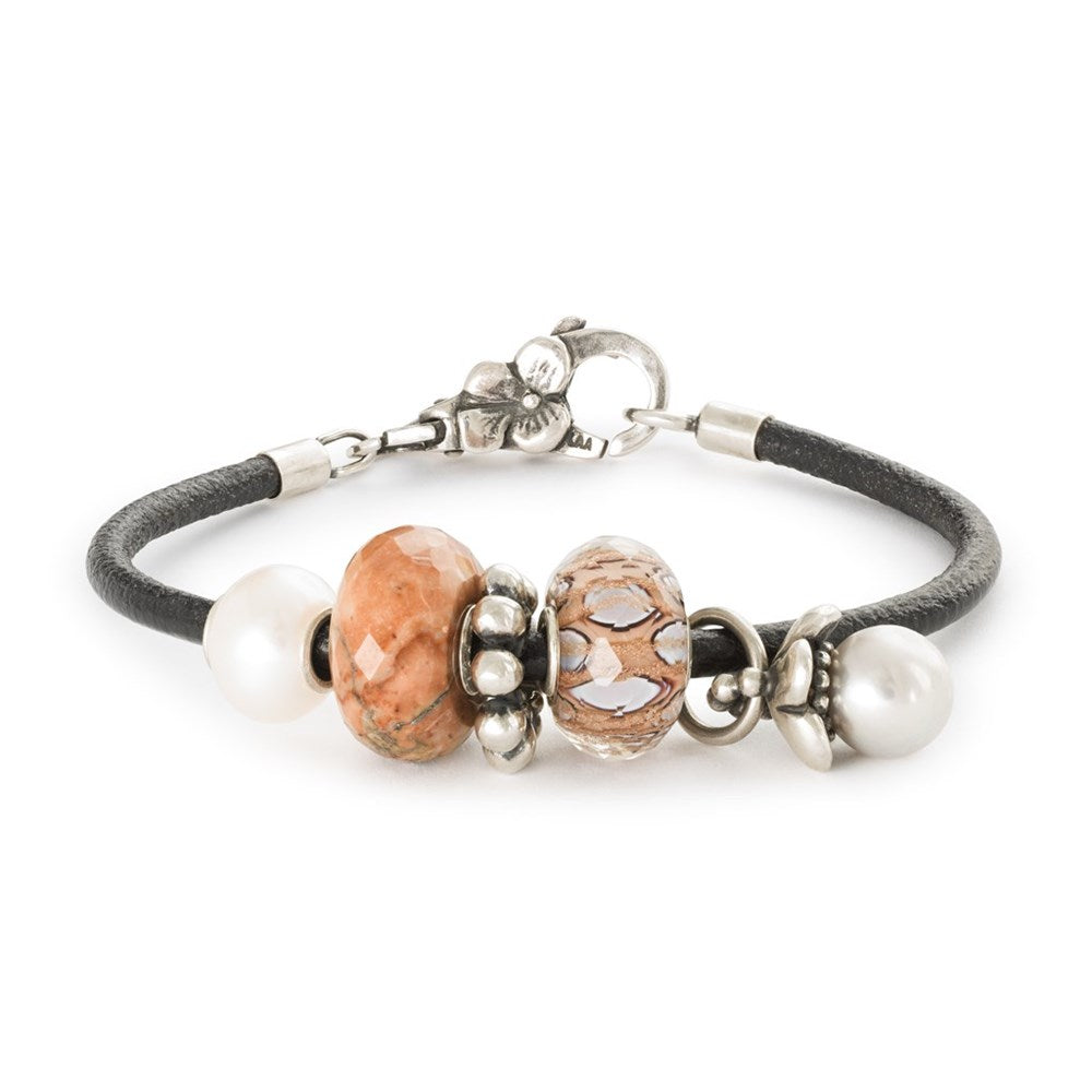 Trollbeads Leather Cord Bracelet Black