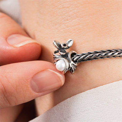 Trollbeads Snowdrop of January Bead