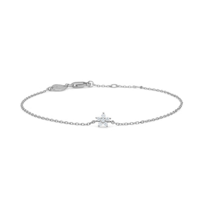 Mads Z Sølv armbånd Céleste m. zirk.