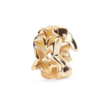 Trollbeads Wishing Star, Gold Bead