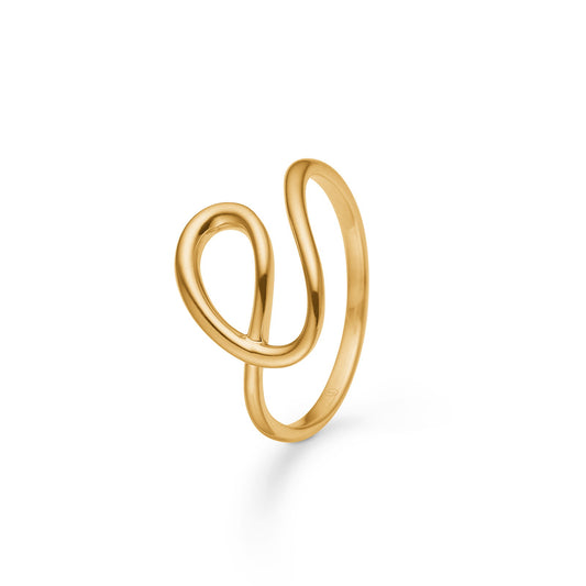 Mads Z 8 karat guld ring "Caia"