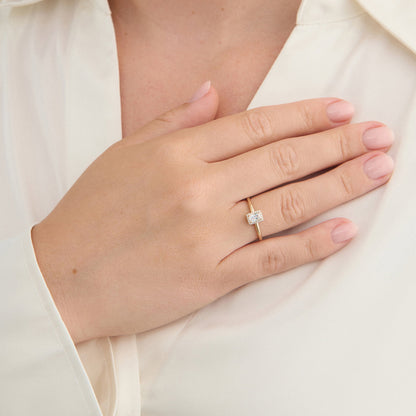 Mads Z ring "Astoria" med zirkonia