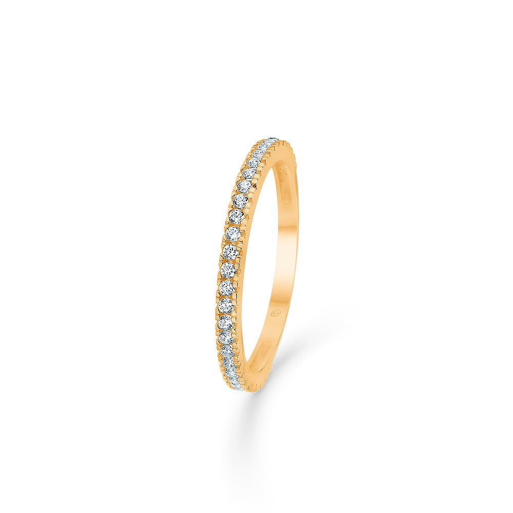 Mads Z ring "Sparkle" med zirkonia