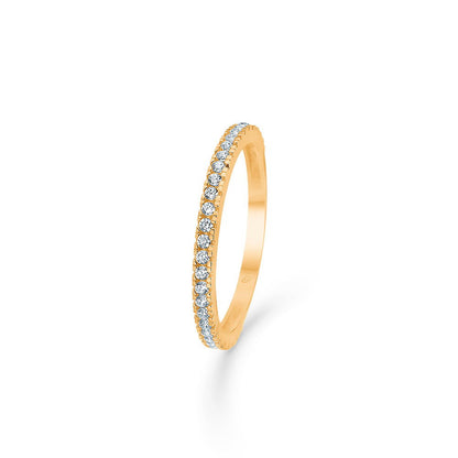 Mads Z ring "Sparkle" med zirkonia