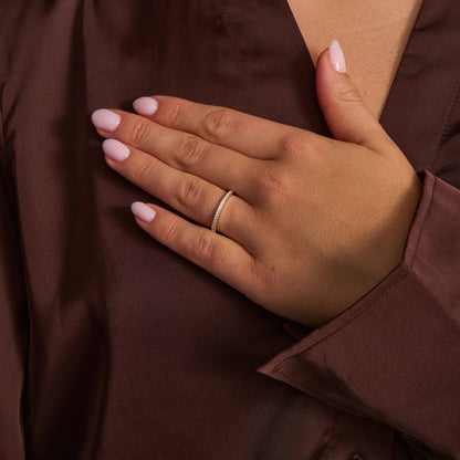 Mads Z ring "Sparkle" med zirkonia