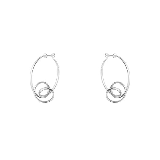 Georg Jensen Forget-Me-Knot Earhoop
