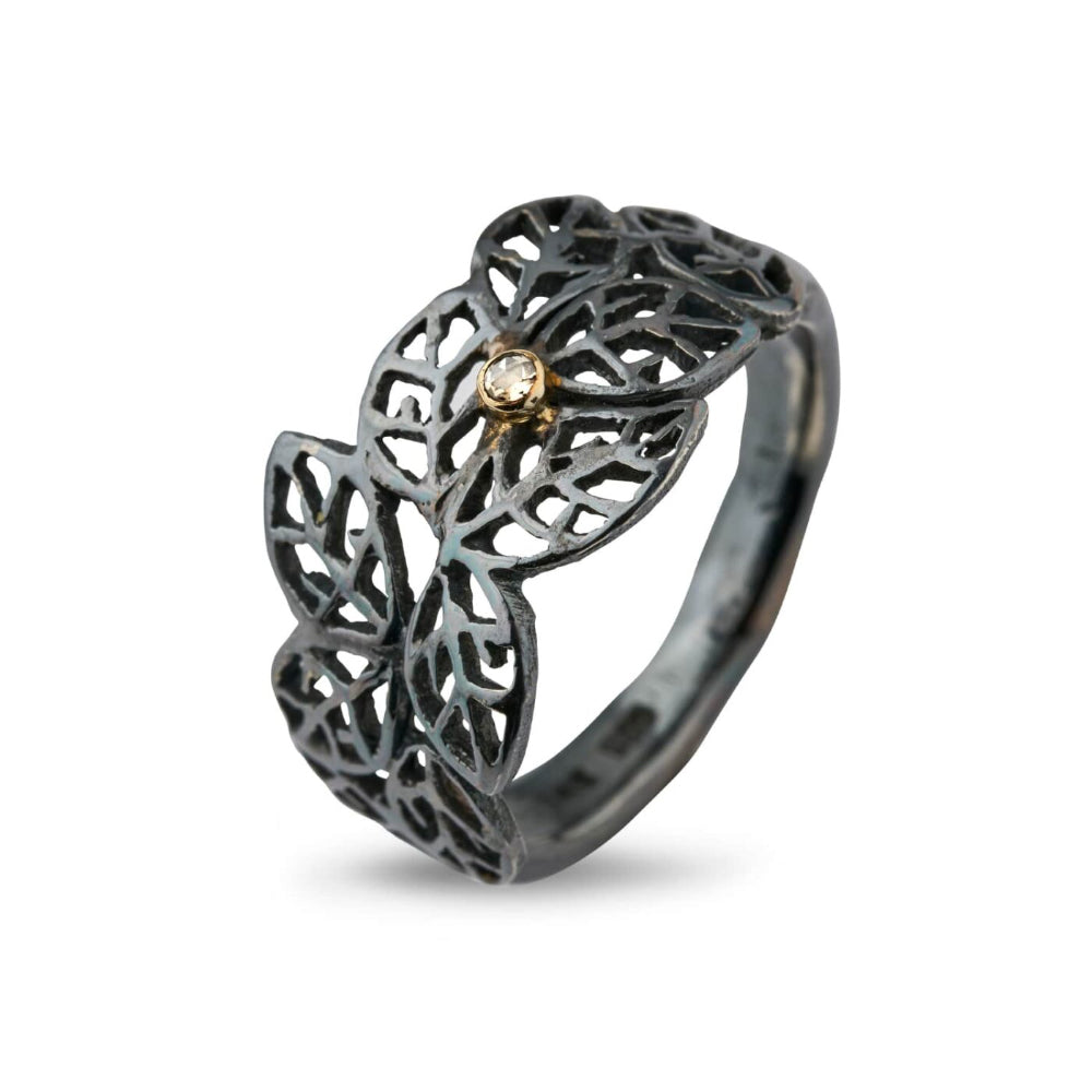 By Birdie Beech Leaves Oxy ring