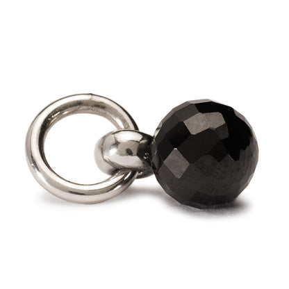Trollbeads Black Spinel Tassel Bead