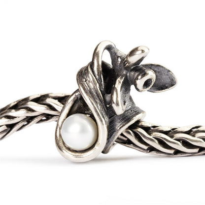 Trollbeads Snowdrop of January Bead